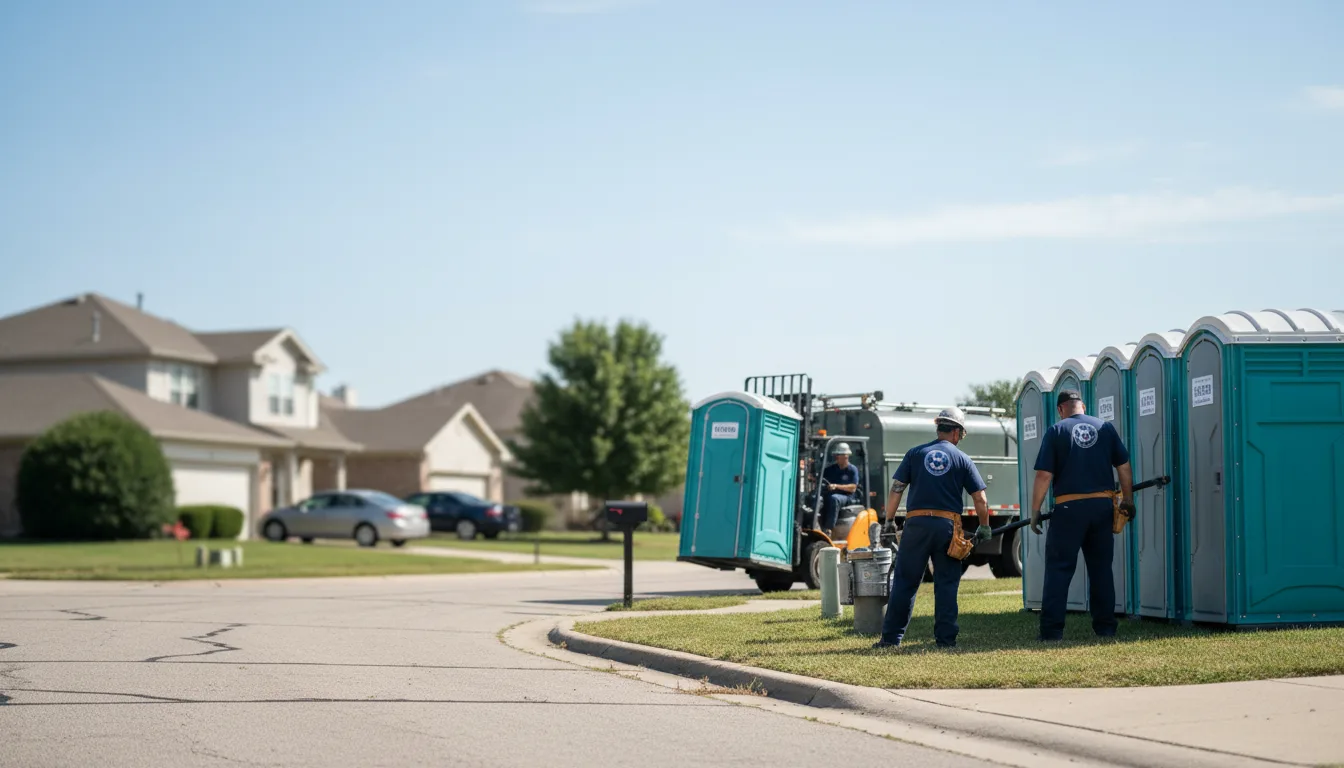 Porta Potty Rental in Tracy, IA near me